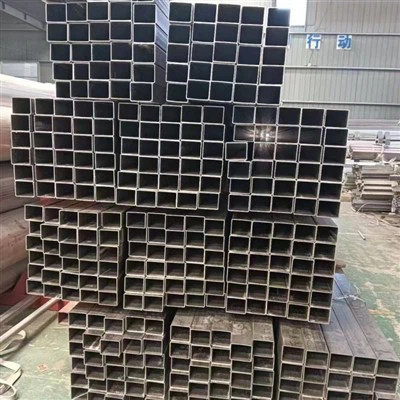 Tubo quadrado oco de aço inoxidável